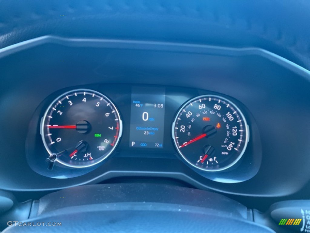 2021 Toyota RAV4 XLE Premium AWD Gauges Photo #140086916