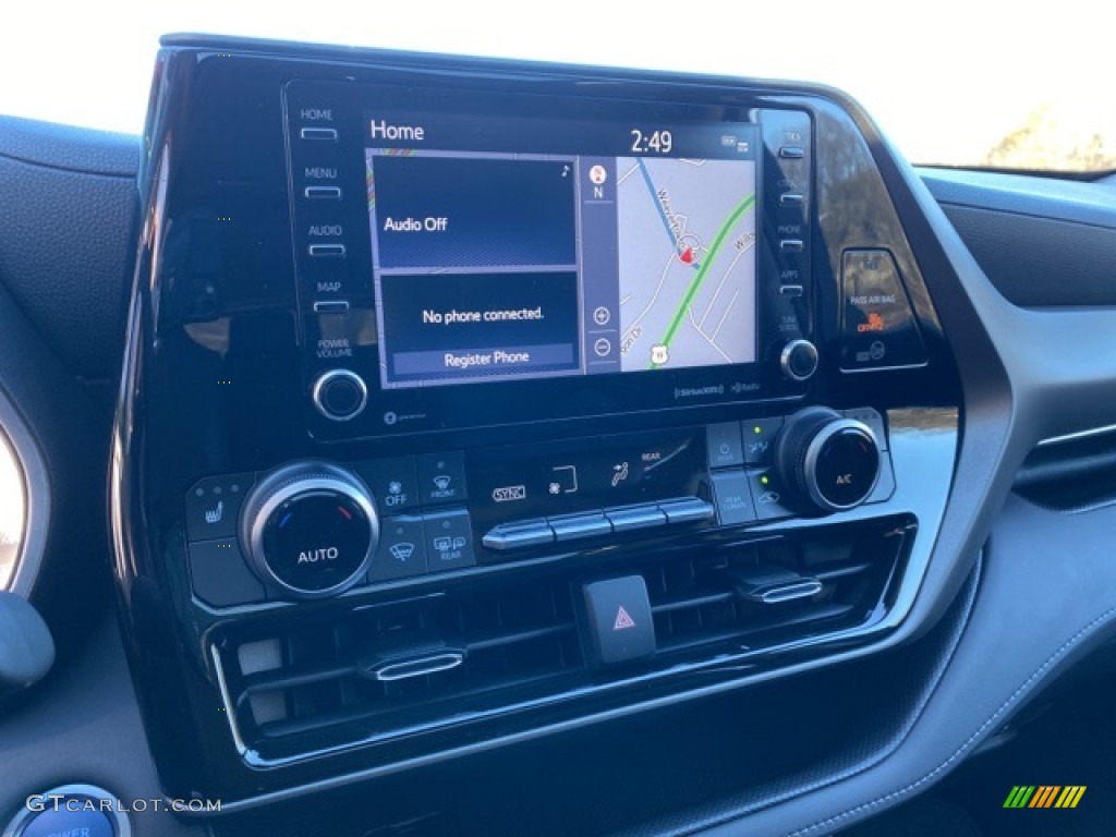 2021 Toyota Highlander Hybrid XLE AWD Controls Photo #140087501
