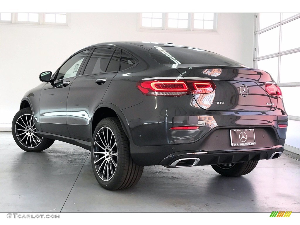 2021 GLC 300 4Matic Coupe - Graphite Gray Metallic / Black photo #2