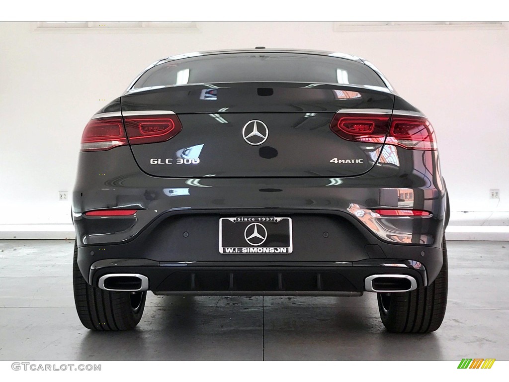 2021 GLC 300 4Matic Coupe - Graphite Gray Metallic / Black photo #3