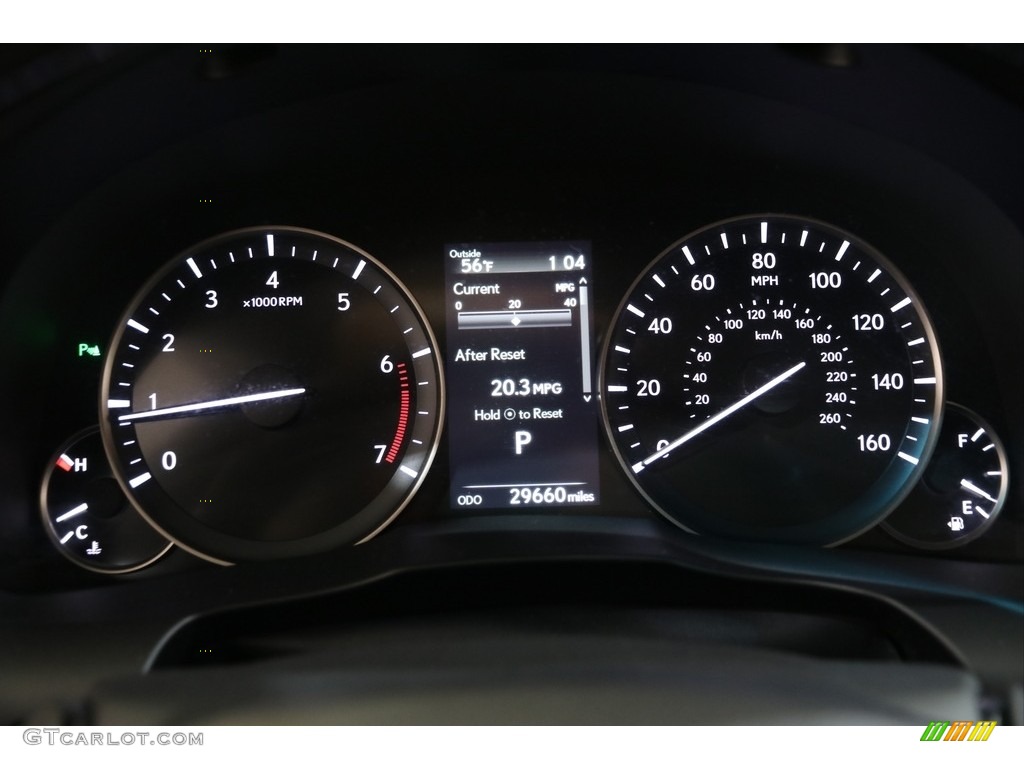 2016 Lexus ES 350 Gauges Photo #140089930
