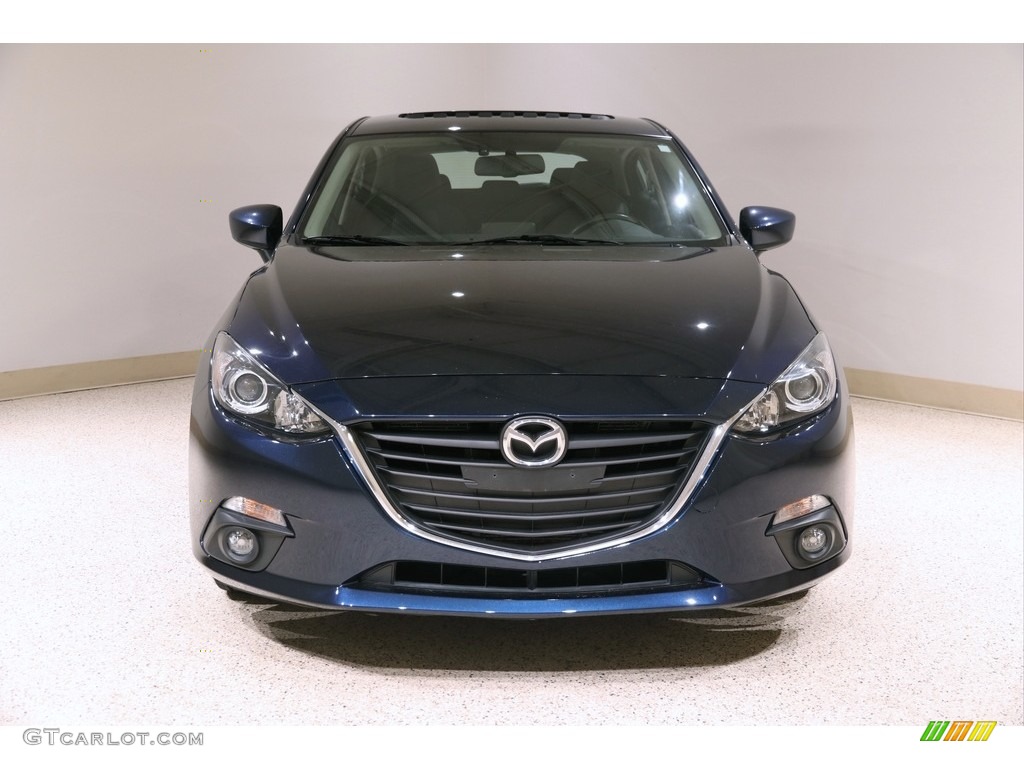 Deep Crystal Blue Mica 2016 Mazda MAZDA3 i Touring 5 Door Exterior Photo #140090245