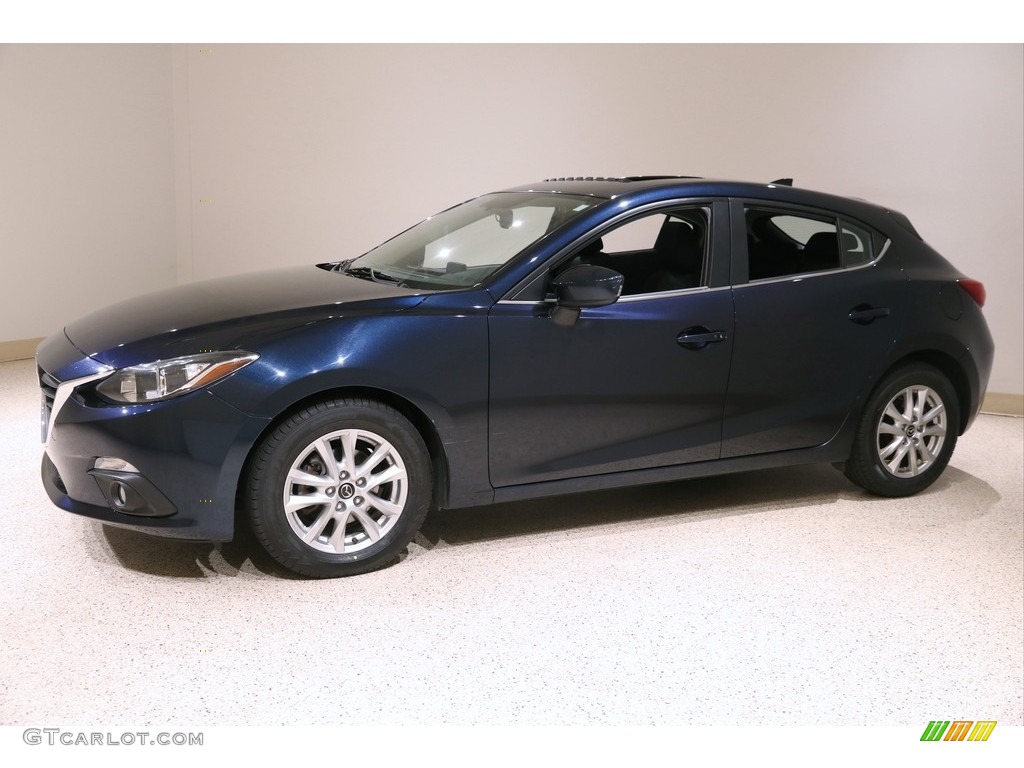 Deep Crystal Blue Mica 2016 Mazda MAZDA3 i Touring 5 Door Exterior Photo #140090272