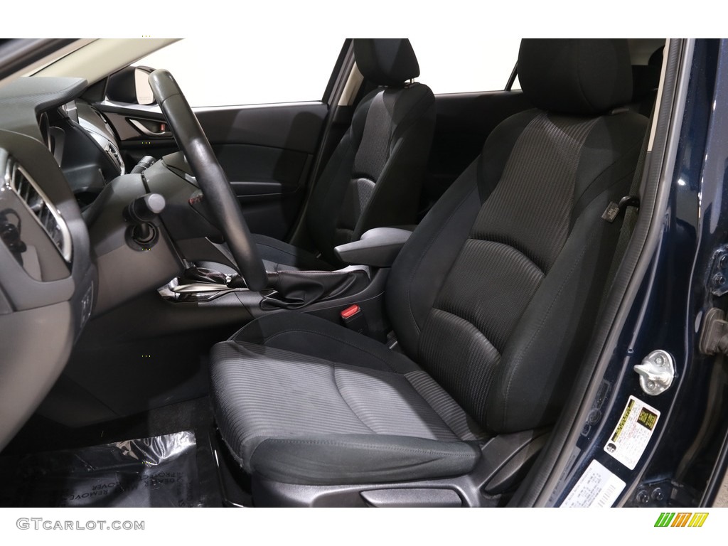 Black Interior 2016 Mazda MAZDA3 i Touring 5 Door Photo #140090309