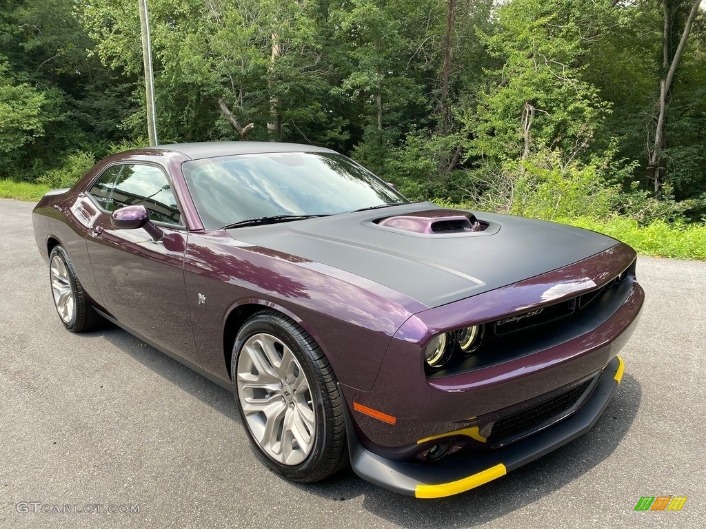 2020 Challenger R/T Scat Pack 50th Anniversary Edition - Hellraisin / Black photo #4