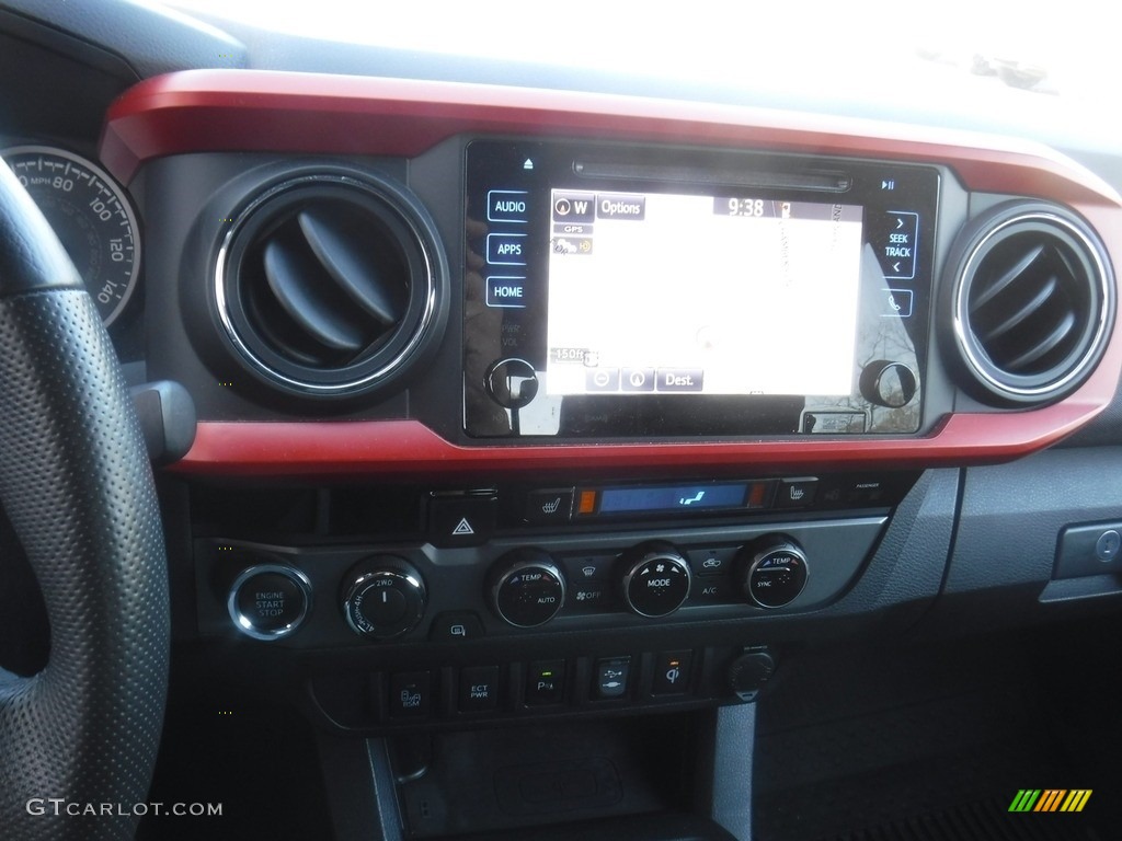 2017 Tacoma TRD Sport Double Cab 4x4 - Inferno Orange / TRD Black/Orange photo #3