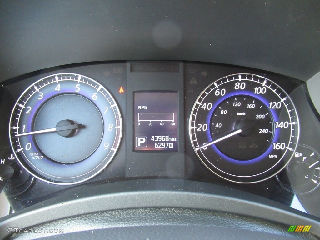 2017 Infiniti QX50 AWD Gauges Photo #140090470