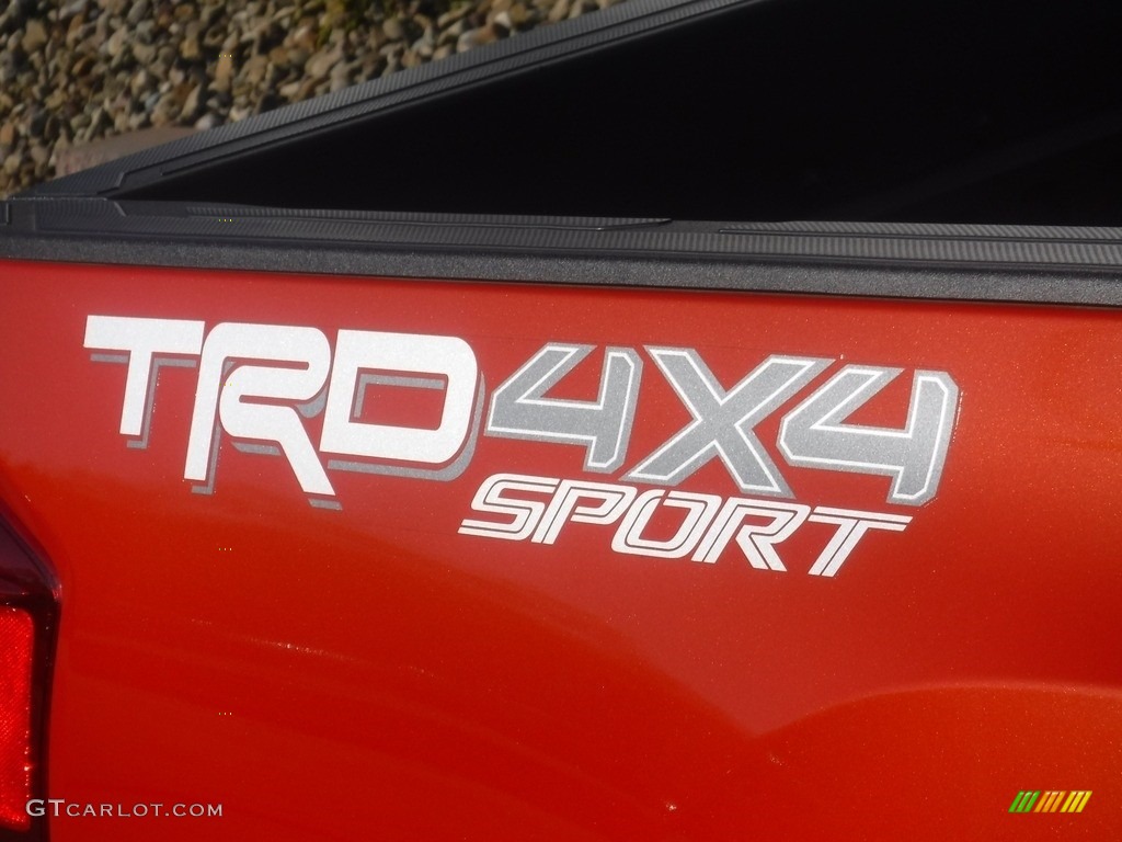 2017 Tacoma TRD Sport Double Cab 4x4 - Inferno Orange / TRD Black/Orange photo #11