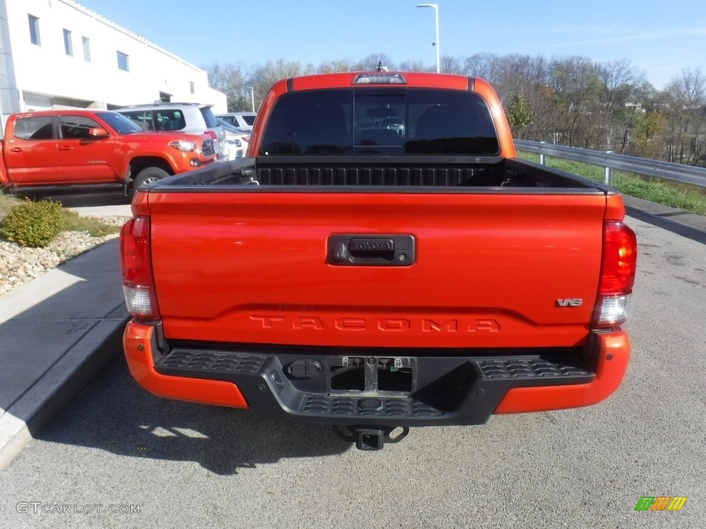 2017 Tacoma TRD Sport Double Cab 4x4 - Inferno Orange / TRD Black/Orange photo #16