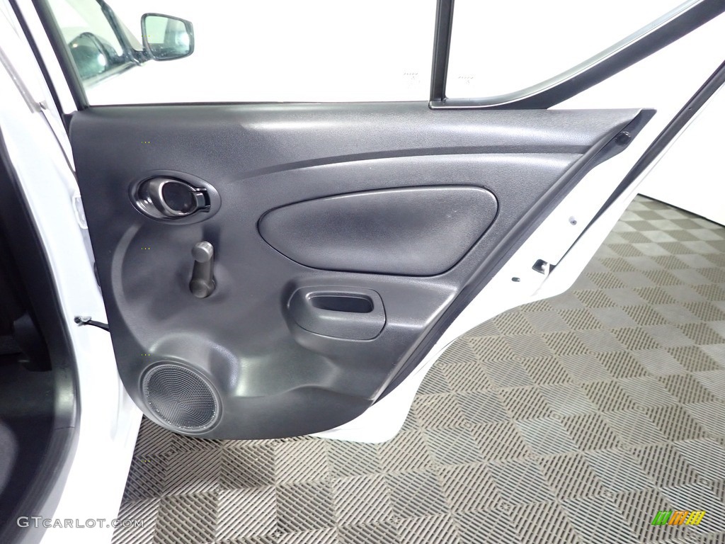 2019 Versa S - Fresh Powder White / Charcoal photo #22