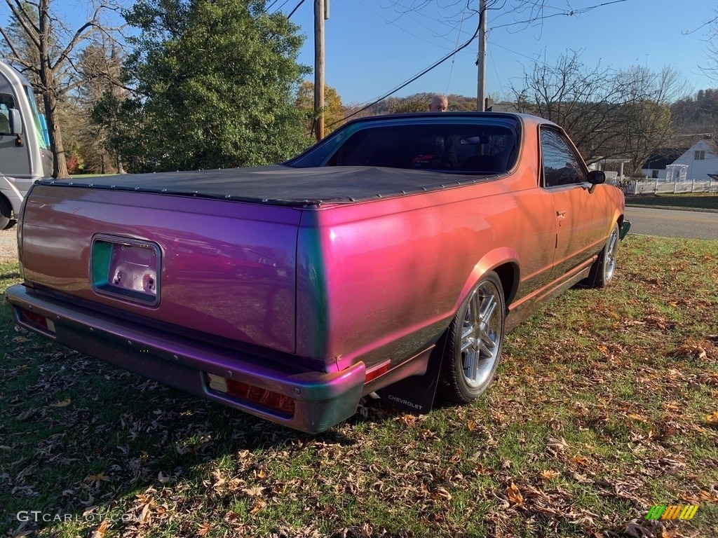 Custom Harlequin Color Change 1982 Chevrolet El Camino Standard El Camino Model Exterior Photo #140091952