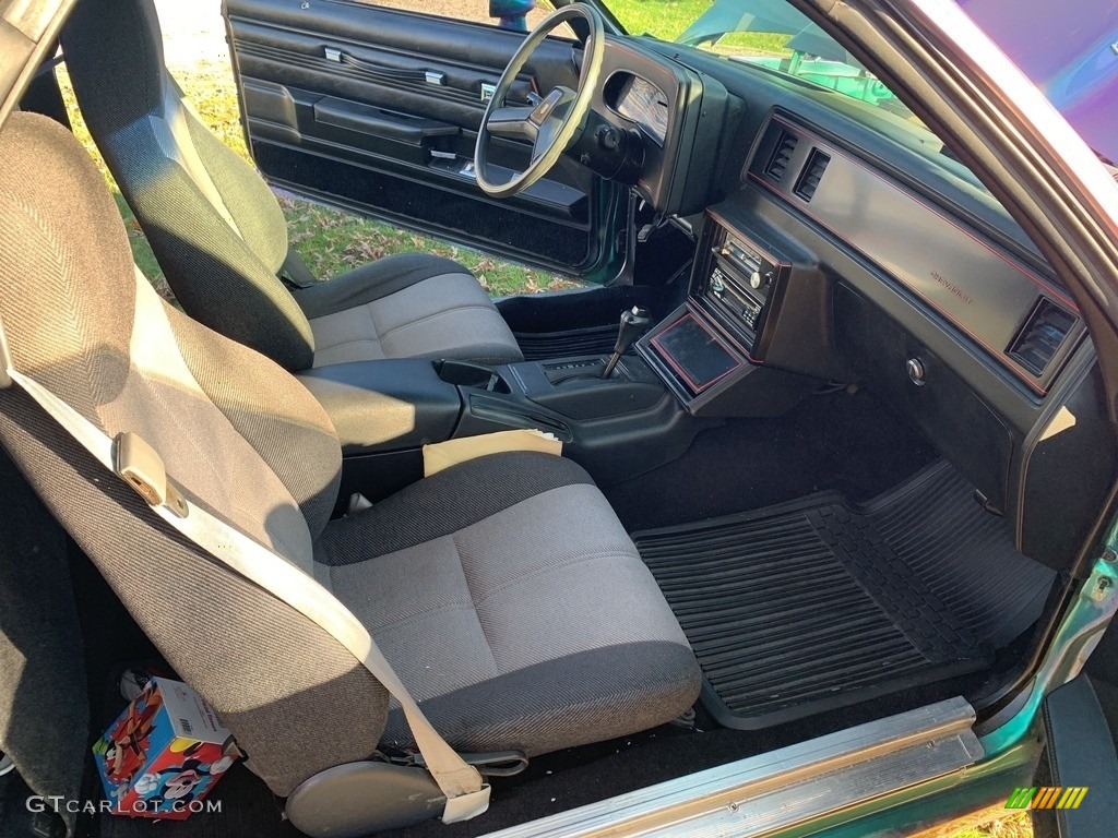 Charcoal Interior 1982 Chevrolet El Camino Standard El Camino Model Photo #140092060