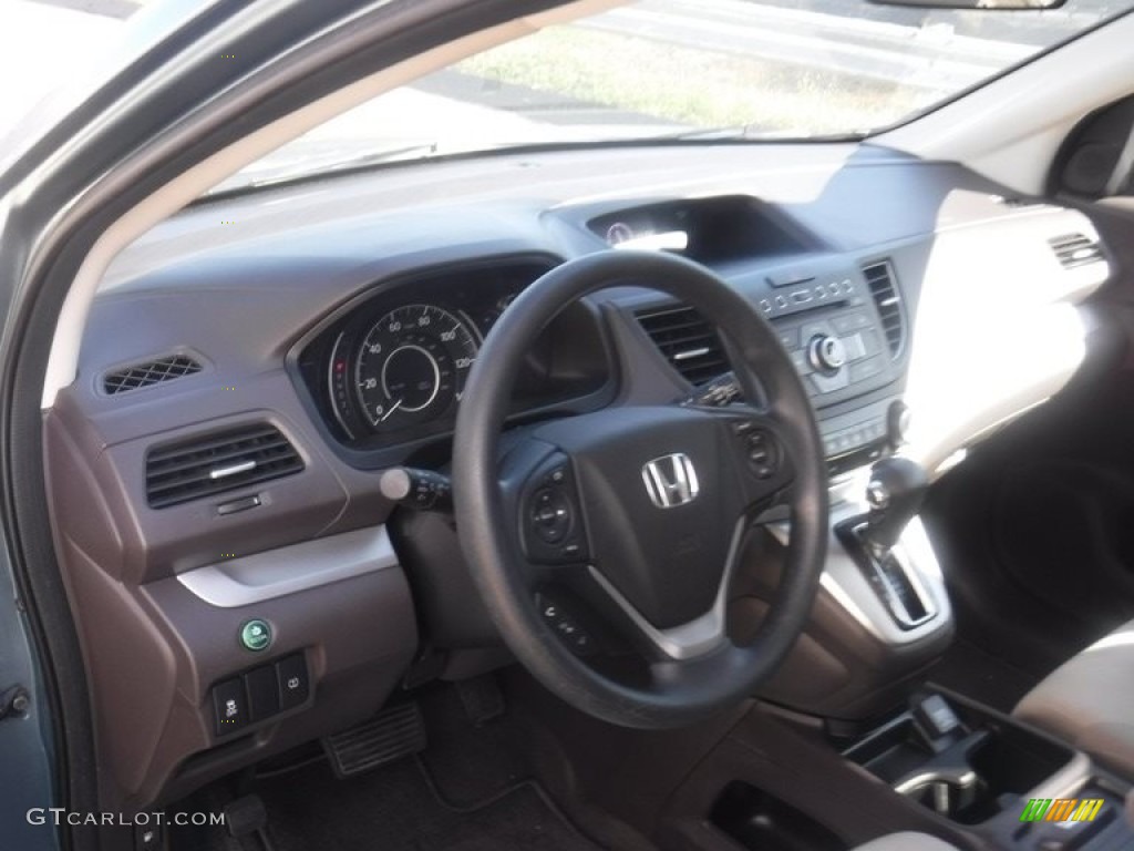 2014 CR-V EX AWD - Mountain Air Metallic / Beige photo #17