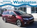 2018 Deep Scarlet Pearl Honda Odyssey Touring  photo #1