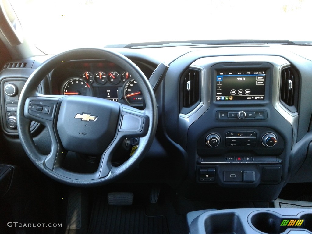 2020 Silverado 2500HD Custom Crew Cab 4x4 - Northsky Blue Metallic / Jet Black photo #15