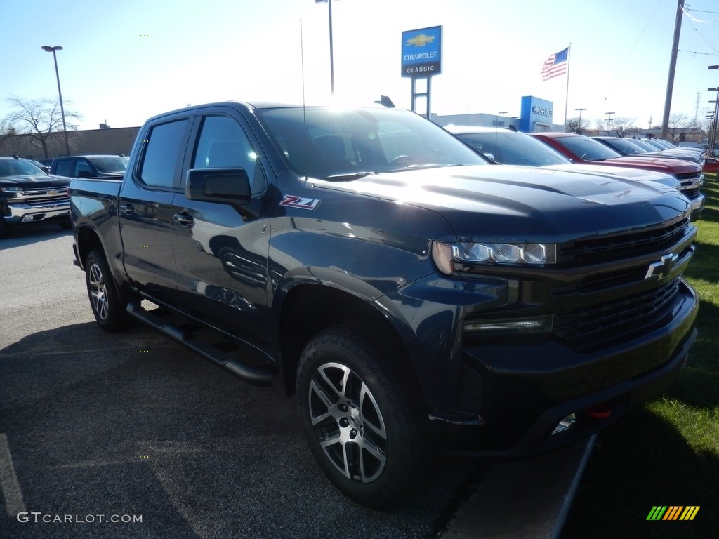 2020 Silverado 1500 LT Z71 Crew Cab 4x4 - Northsky Blue Metallic / Jet Black photo #3