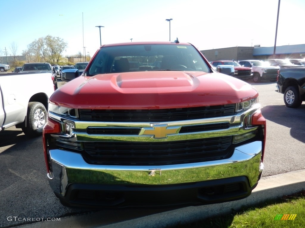 2021 Silverado 1500 LT Double Cab 4x4 - Red Hot / Jet Black photo #2