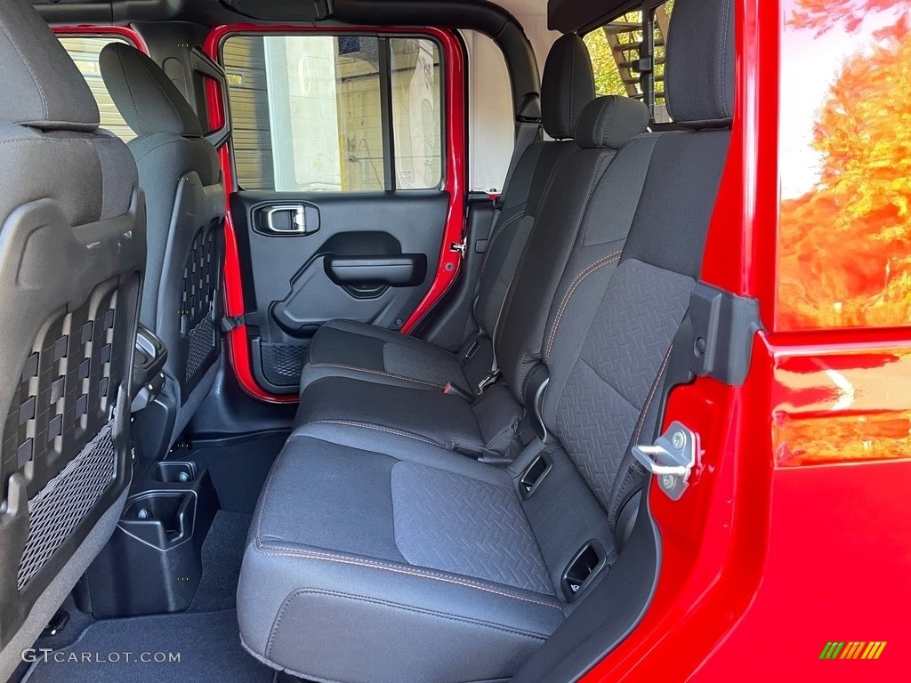 Black Interior 2021 Jeep Gladiator Mojave 4x4 Photo #140097408