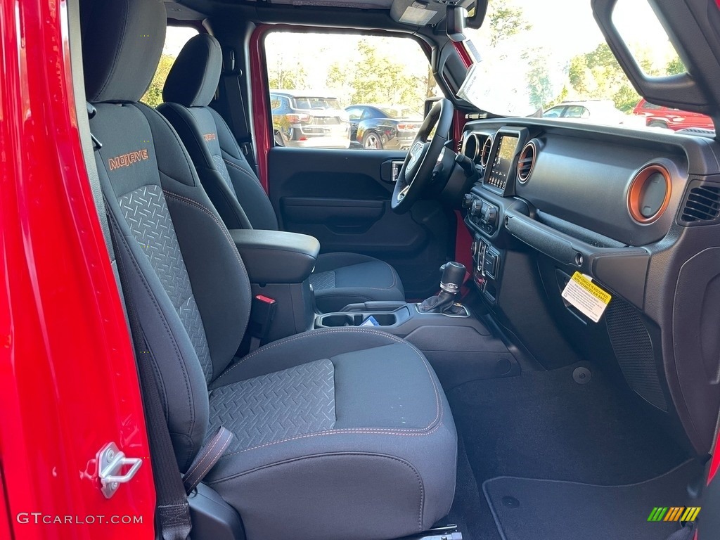 2021 Jeep Gladiator Mojave 4x4 Front Seat Photo #140097483