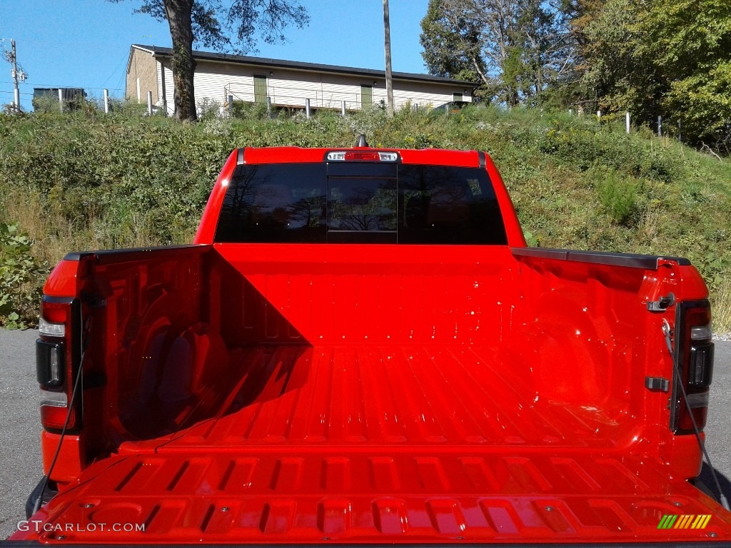 2021 1500 Rebel Crew Cab 4x4 - Flame Red / Red/Black photo #8