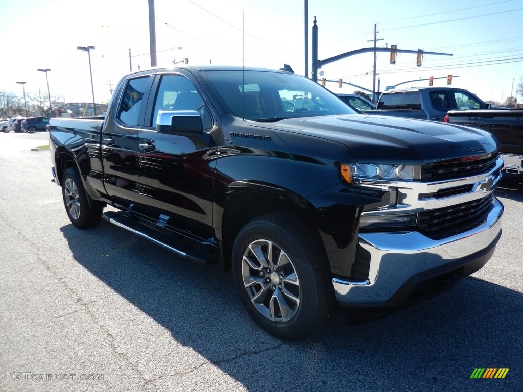 2021 Silverado 1500 LT Double Cab 4x4 - Black / Jet Black photo #3