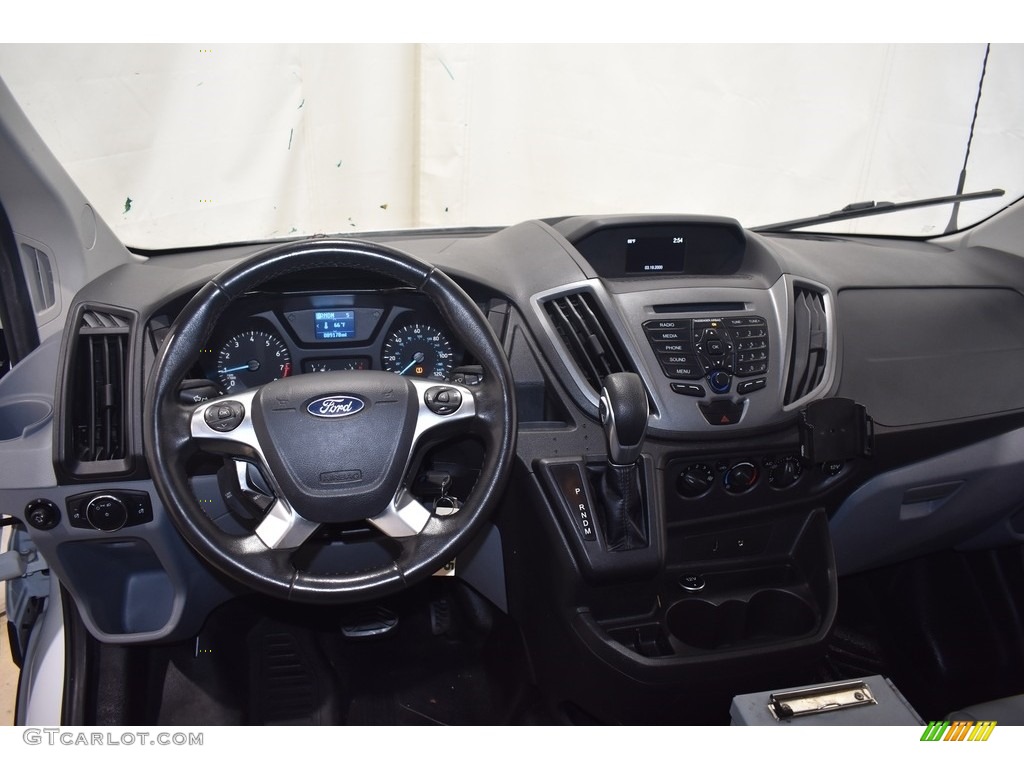 2016 Ford Transit 250 Van XL LR Regular Pewter Dashboard Photo #140098146