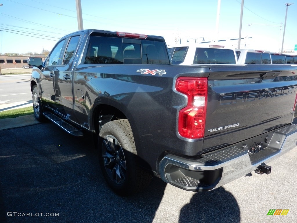 2021 Silverado 1500 LT Double Cab 4x4 - Shadow Gray Metallic / Jet Black photo #5