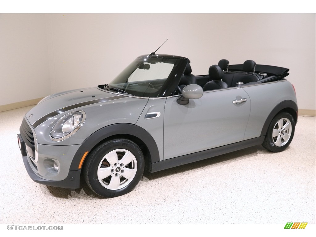 Moonwalk Grey Metallic 2018 Mini Convertible Cooper Exterior Photo #140098851