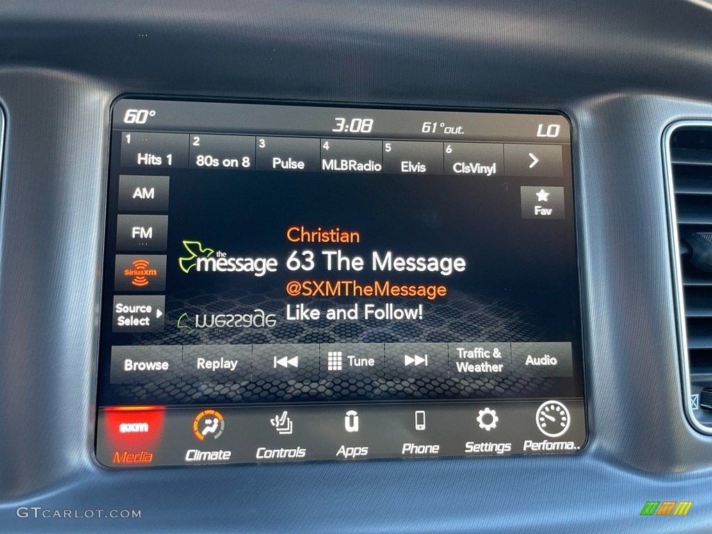 2020 Dodge Charger Scat Pack Audio System Photo #140099289