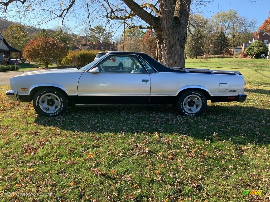 1986 El Camino Conquista - Silver Metallic / Gray photo #1