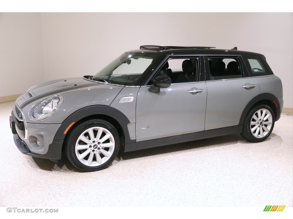 Moonwalk Grey Metallic 2018 Mini Clubman Cooper S ALL4 Exterior Photo #140099547