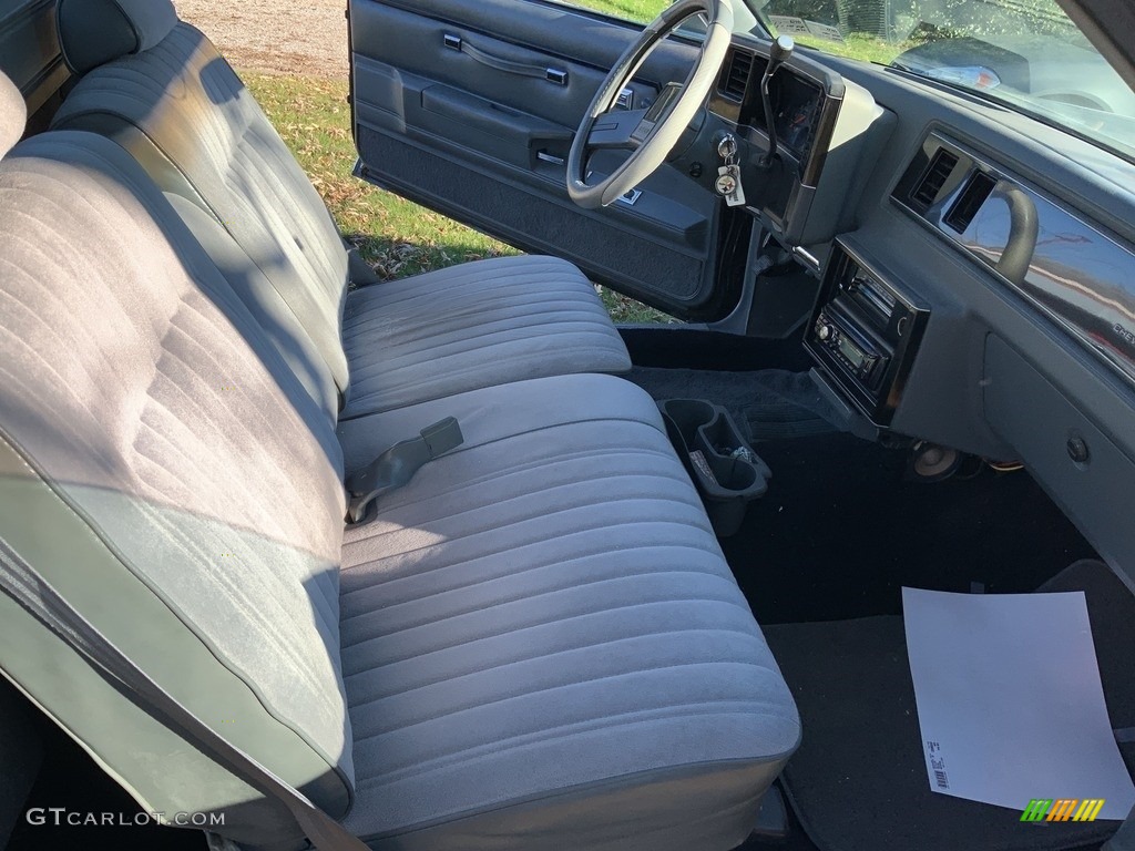 1986 Chevrolet El Camino Conquista Front Seat Photos