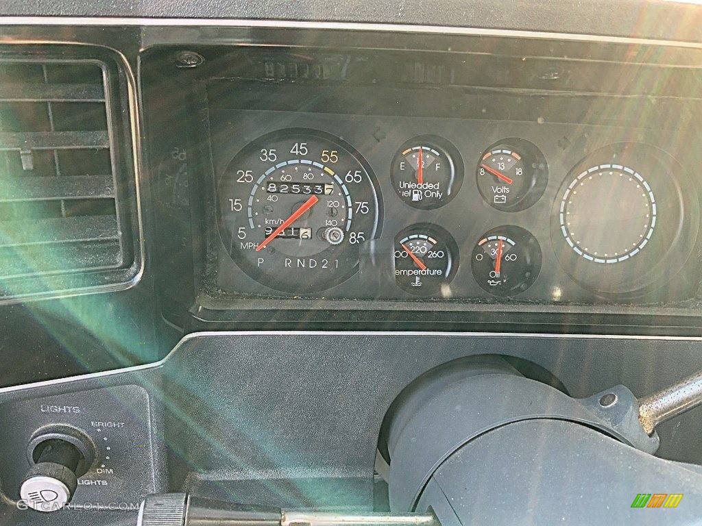 1986 Chevrolet El Camino Conquista Gauges Photos