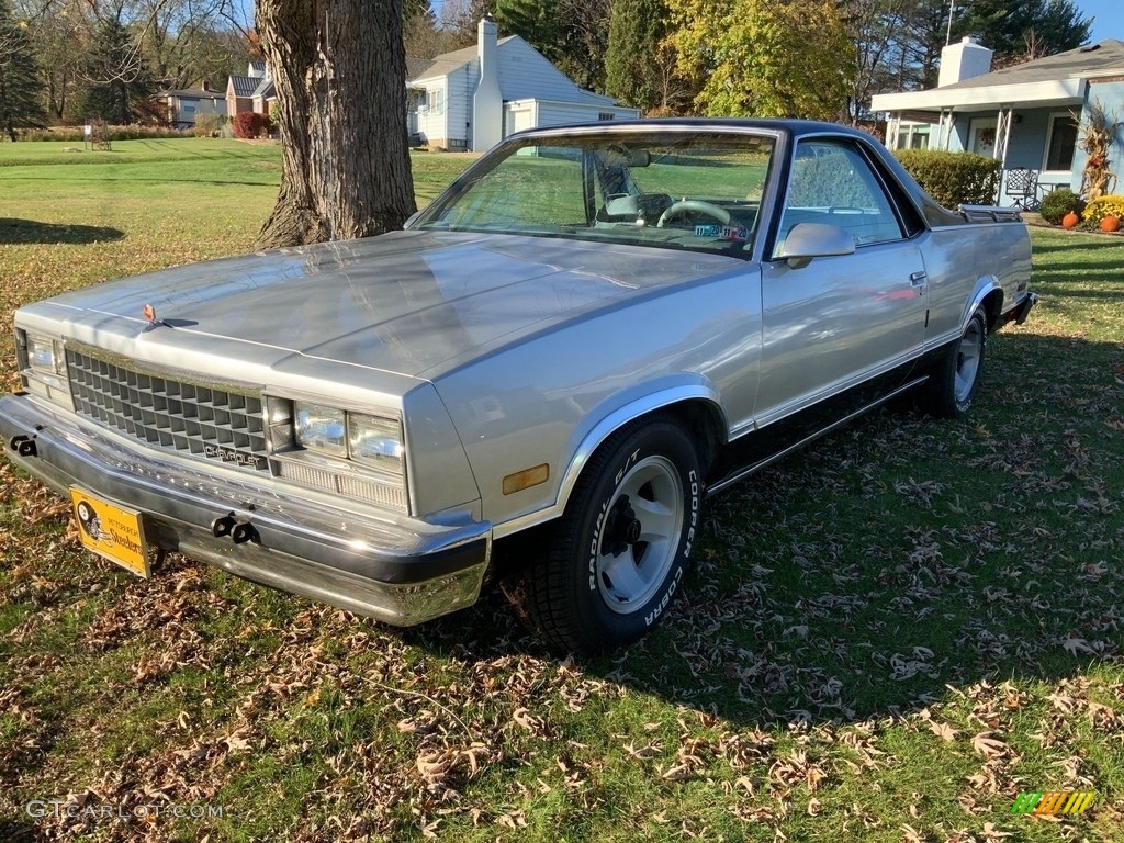 Silver Metallic 1986 Chevrolet El Camino Conquista Exterior Photo #140099842