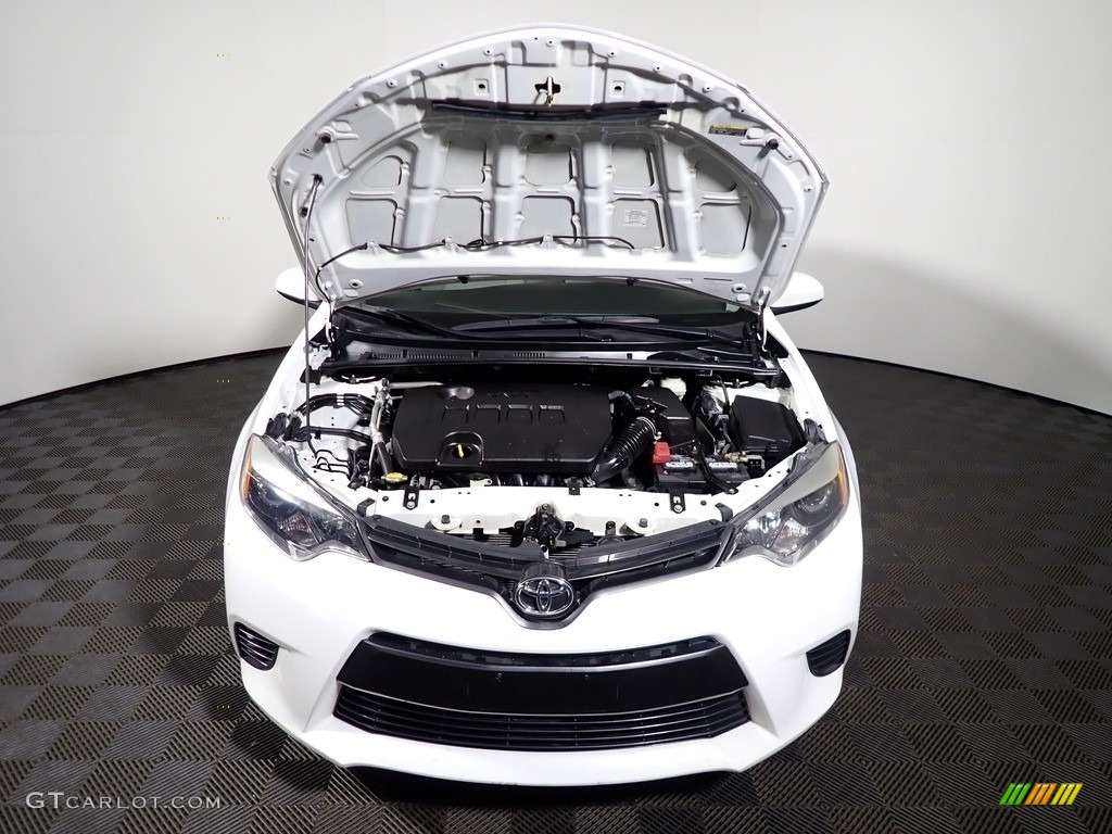 2016 Corolla LE - Super White / Ash photo #5