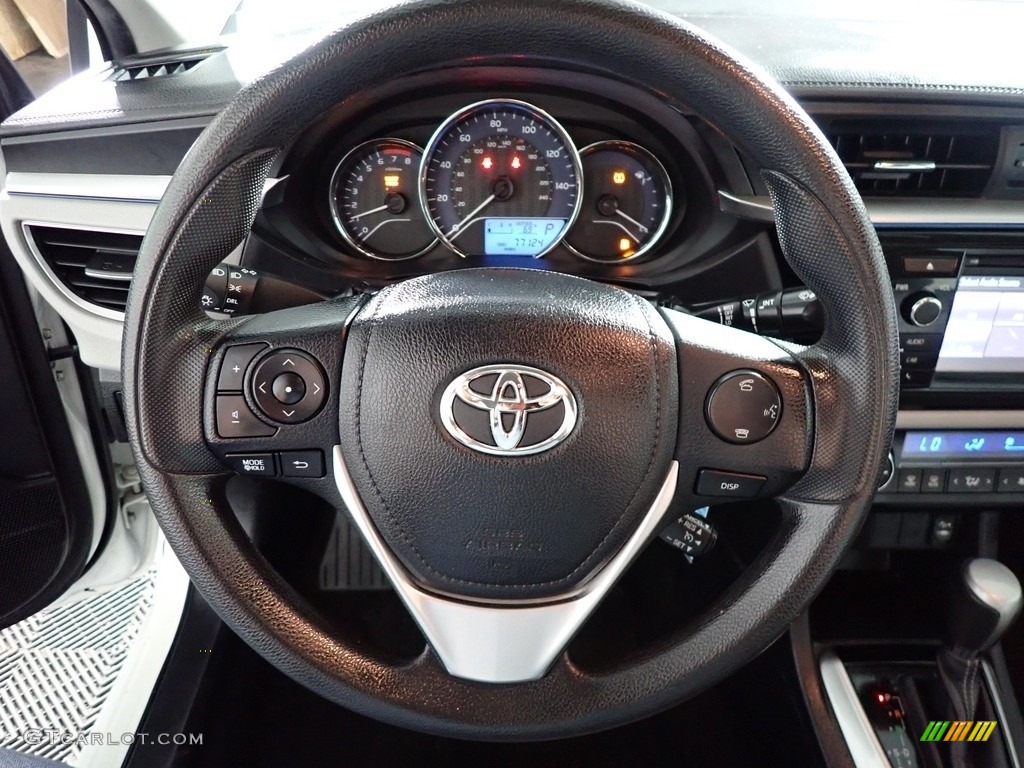 2016 Corolla LE - Super White / Ash photo #29