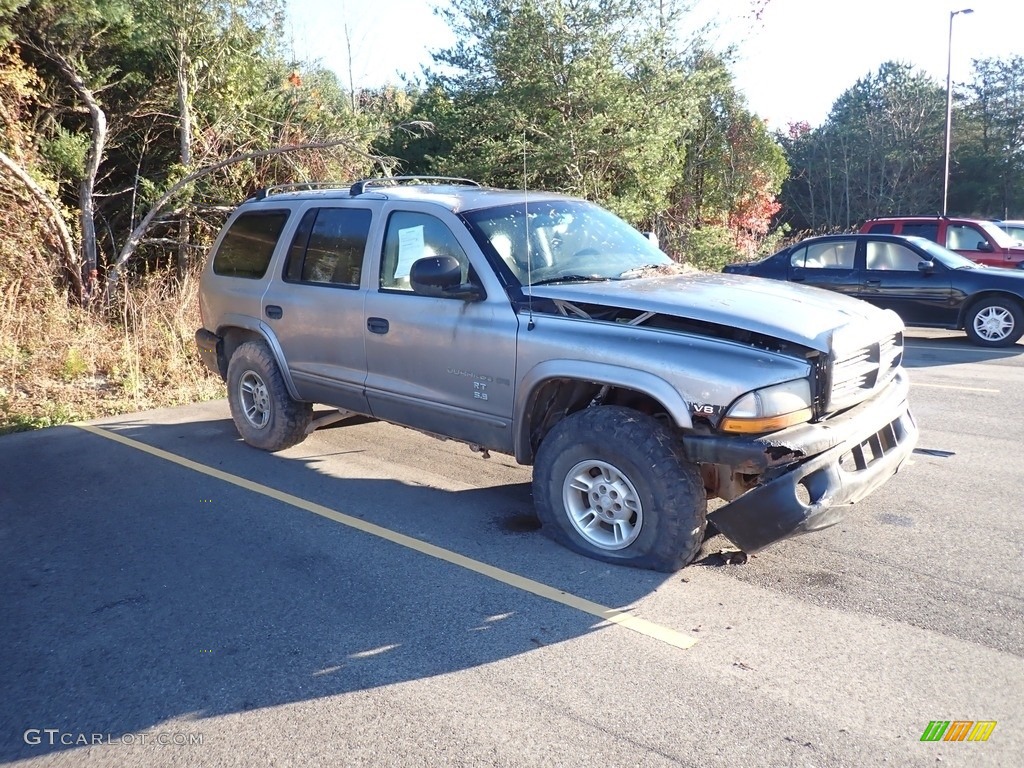 1999 Durango SLT 4x4 - Bright Platinum Metallic / Agate photo #2