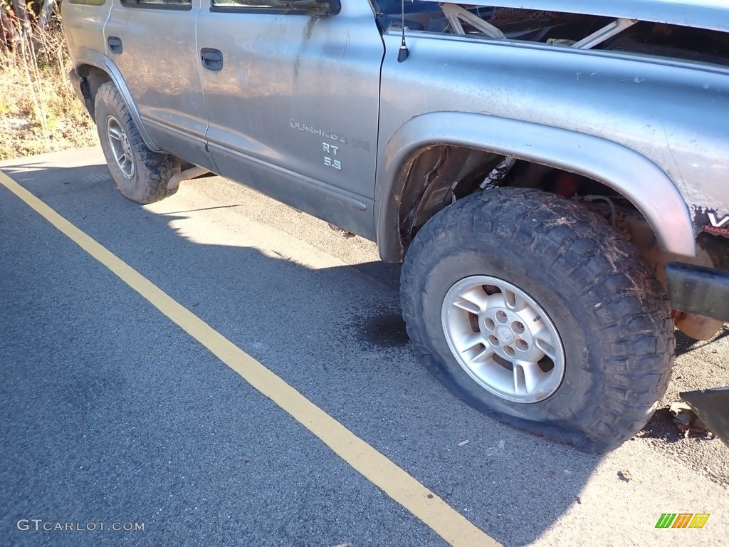 1999 Durango SLT 4x4 - Bright Platinum Metallic / Agate photo #3