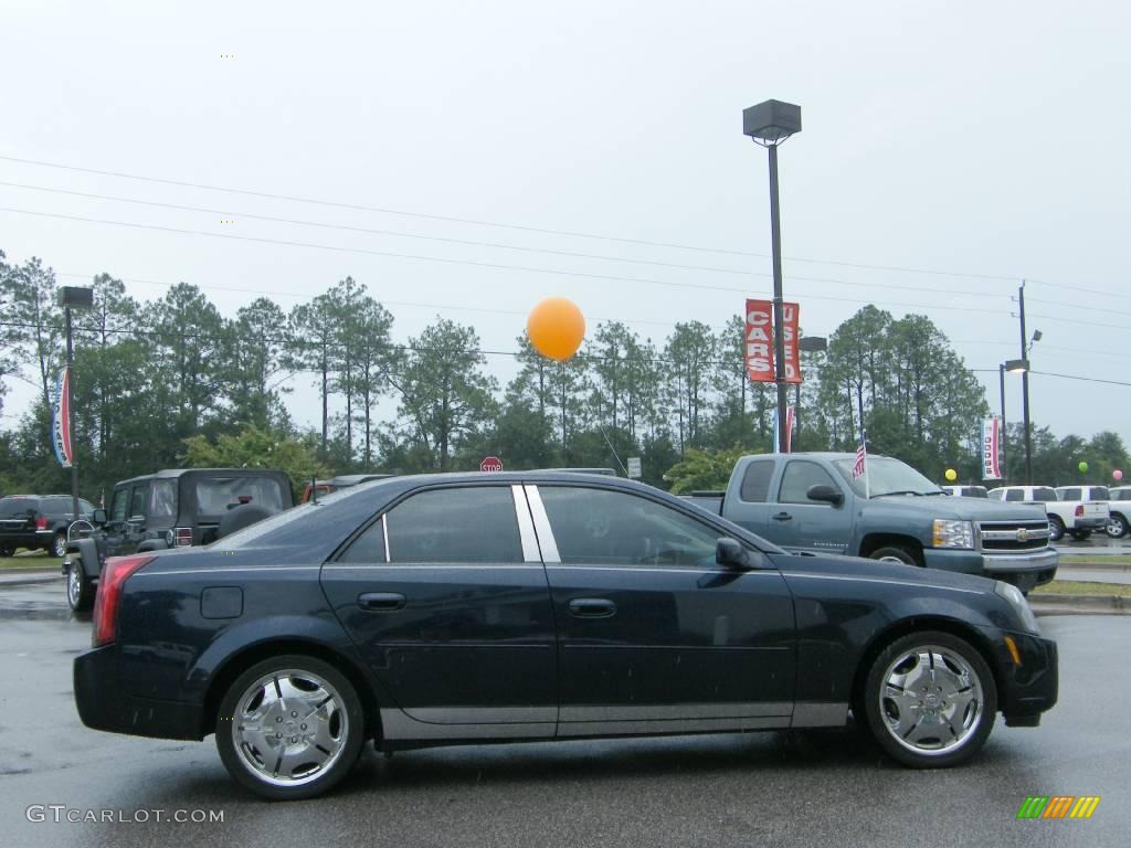2003 CTS Sedan - Blue Onyx / Light Neutral photo #6