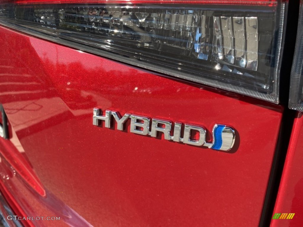 2021 Highlander Hybrid Platinum AWD - Ruby Flare Pearl / Black photo #35