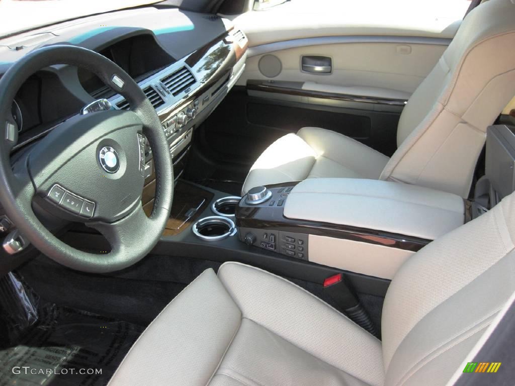 2007 7 Series 750Li Sedan - Alpine White / Cream Beige photo #22