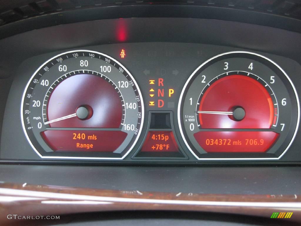 2007 7 Series 750Li Sedan - Alpine White / Cream Beige photo #24