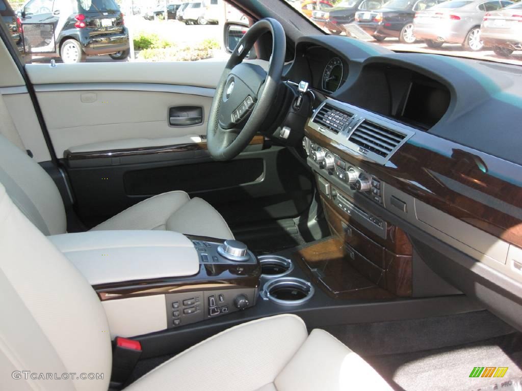 2007 7 Series 750Li Sedan - Alpine White / Cream Beige photo #27