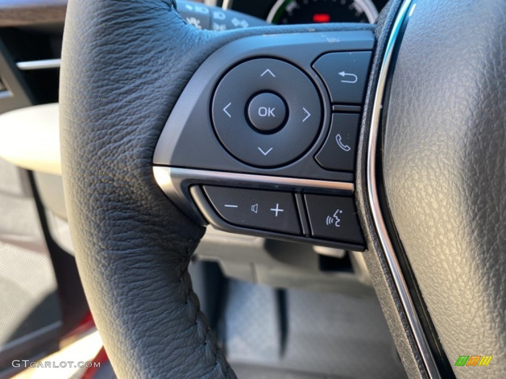 2021 Toyota Avalon Hybrid XLE Harvest Beige Steering Wheel Photo #140104671