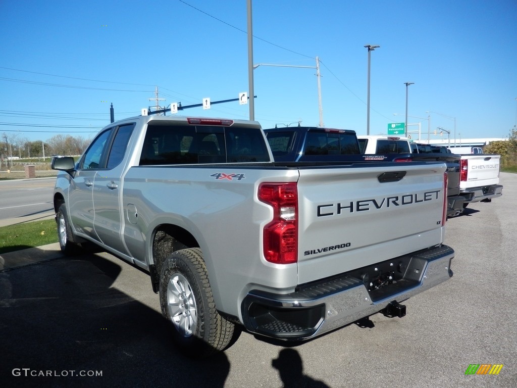 2021 Silverado 1500 LT Double Cab 4x4 - Silver Ice Metallic / Jet Black photo #5