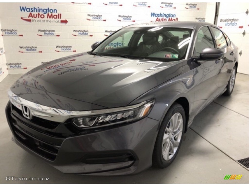 2021 Accord LX - Modern Steel Metallic / Black photo #1