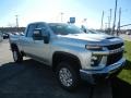 2021 Silver Ice Metallic Chevrolet Silverado 2500HD LT Double Cab  photo #3