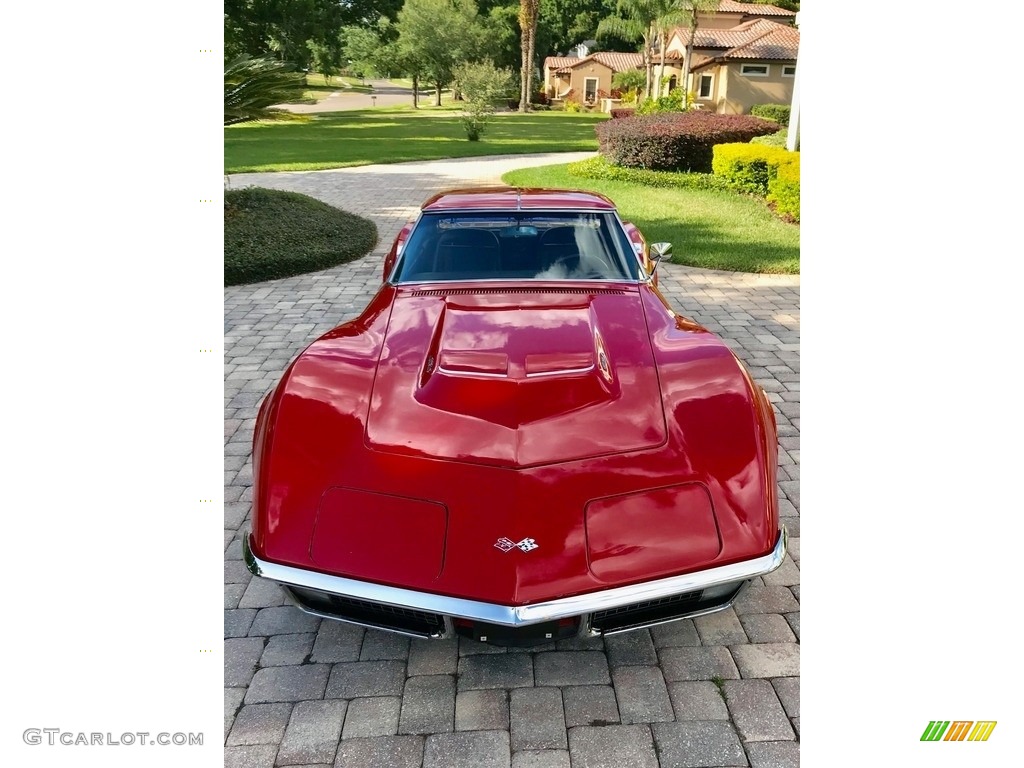 1971 Corvette Stingray Coupe - Mille Miglia Red / Black photo #3