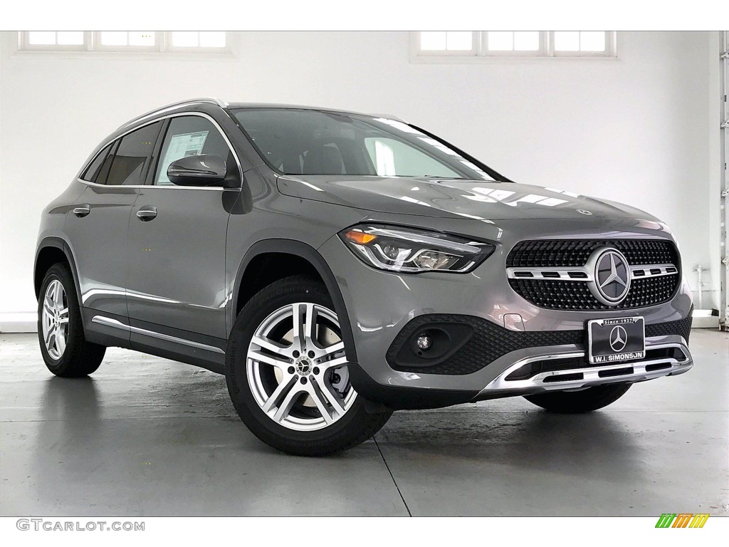 2021 GLA 250 4Matic - Mountain Grey Metallic / Black photo #10