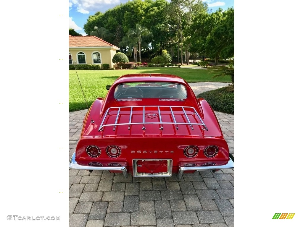 1971 Corvette Stingray Coupe - Mille Miglia Red / Black photo #10